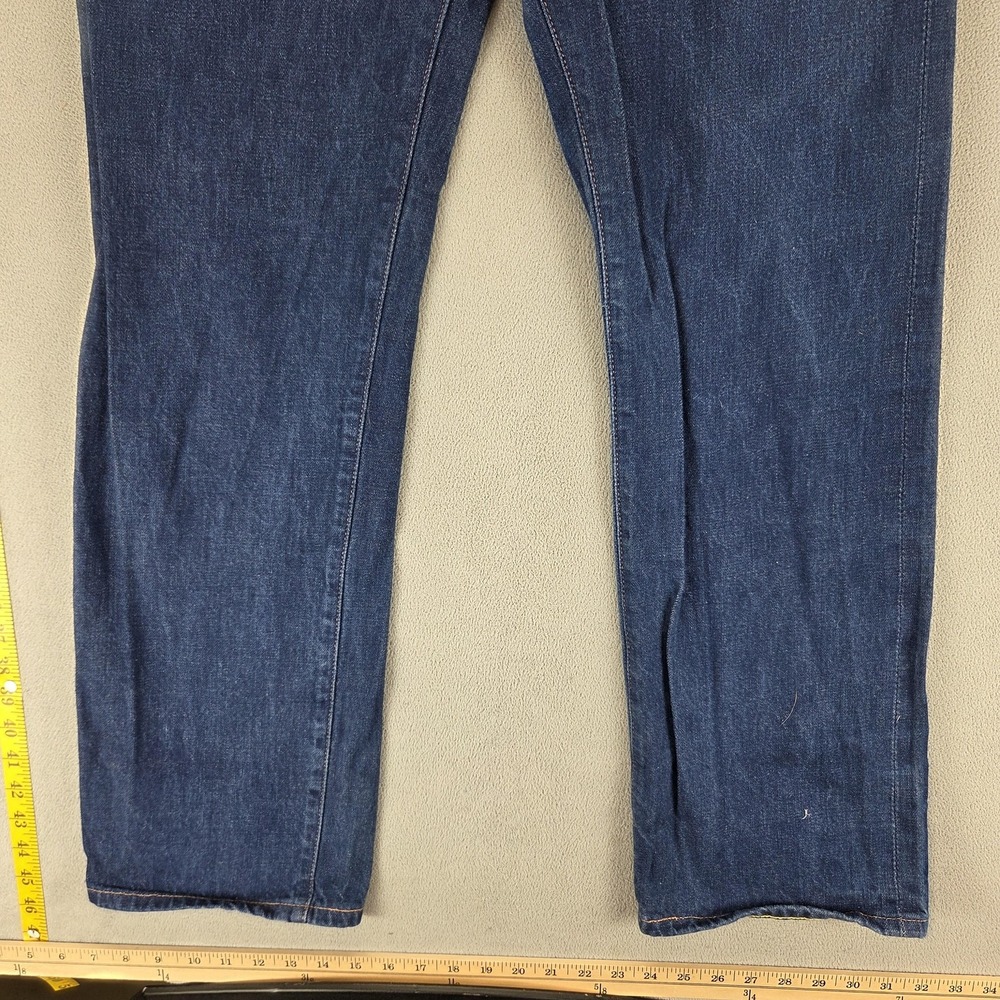 Levis 701 Jeans Womens Blue Selvedge LVC High Rise Marilyn Monroe Fits 28x32 - Picture 8 of 16